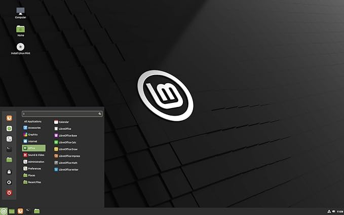 Escritorio de Linux Mint